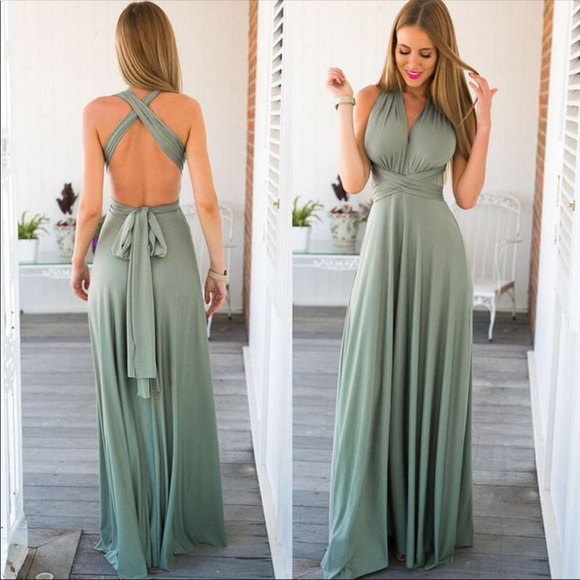 Dresses & Skirts - 🌹Absolutely Romantic Convertible Maxi Dress❣️